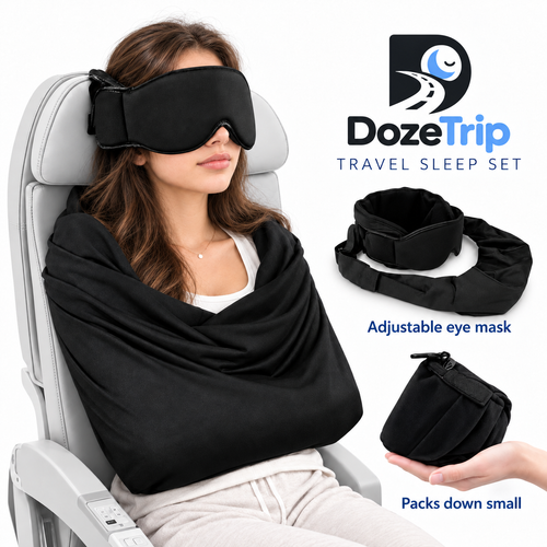 DOZETRIP™ First Class 3-in-1 Travel Sleep Set